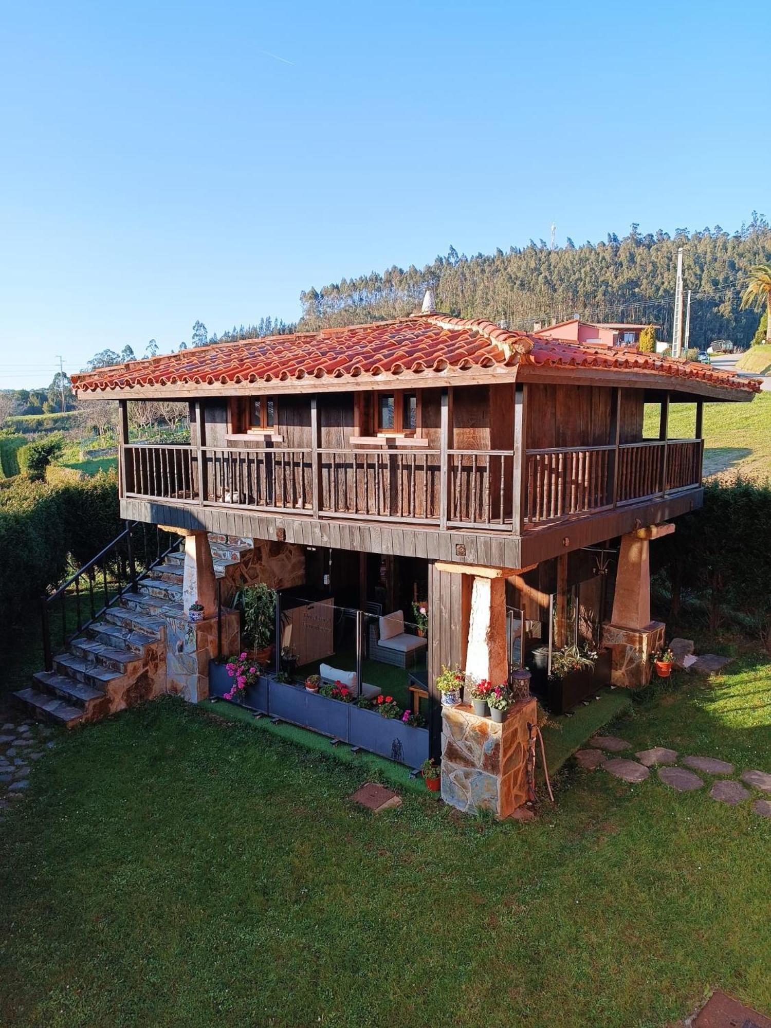 Hotel Rural Foncubierta Soto Del Barco Exteriör bild